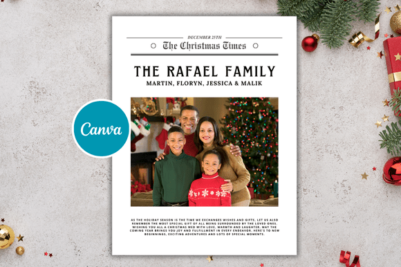 Download Christmas Mockup Newspaper Templates - Premium Resources