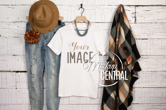 Download T-Shirt Apparel Mockup on Hanger - Premium Resources