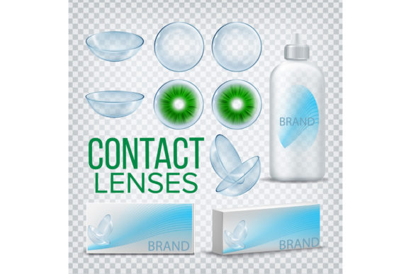 Download Contact Lenses Branding Design Mockup - Brand Collection